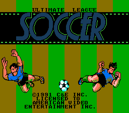 Ultimate League Soccer screenshot 3 for NES